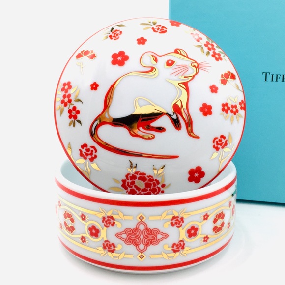 Tiffany & Co. Year of The Rat Trinket Box - Picture 2 of 10